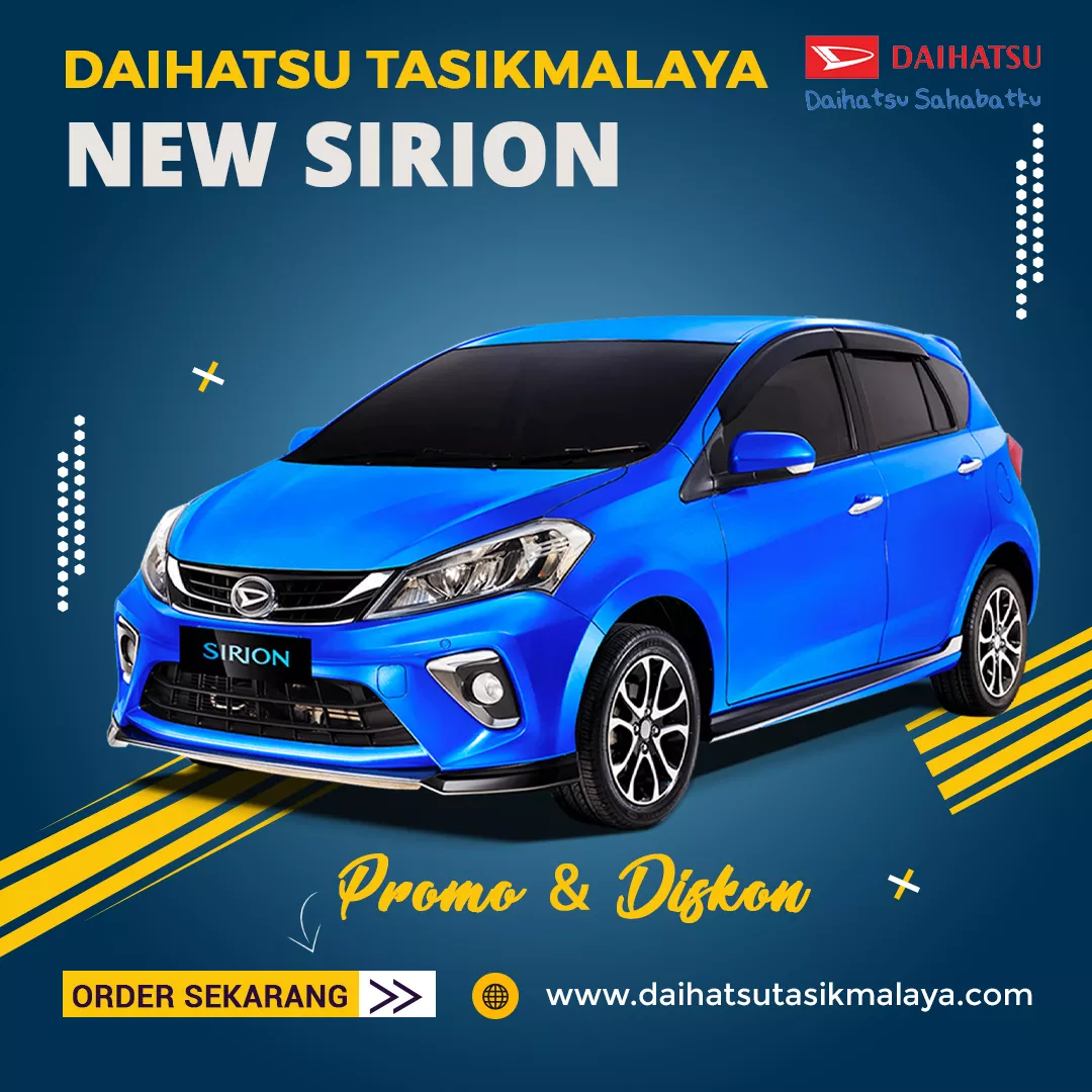 Daihatsu Tasikmalaya Mobil All New Sirion Harga Baru